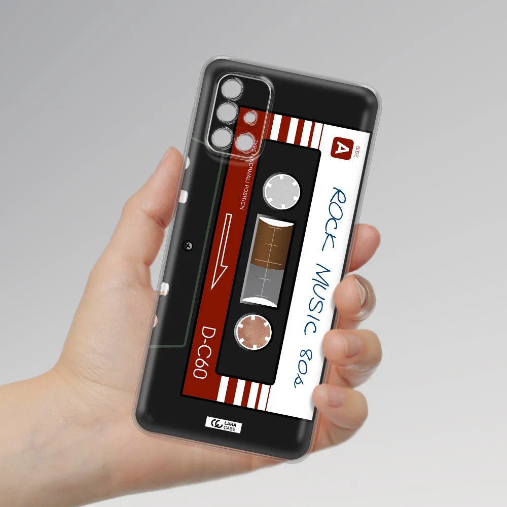 Ruck Music Cassette Samsung M51 Clear TPU Case