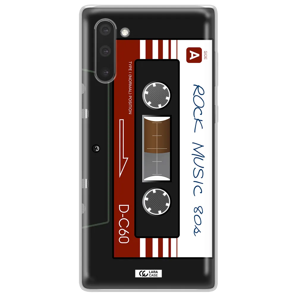 Ruck Music Cassette Samsung Note 10 Clear TPU Case