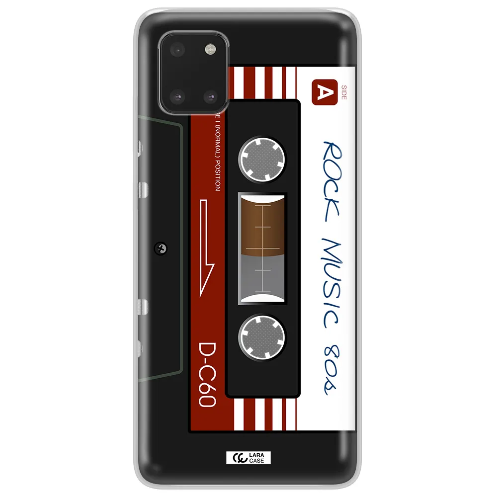 Ruck Music Cassette Samsung Note 10 Lite Clear TPU Case