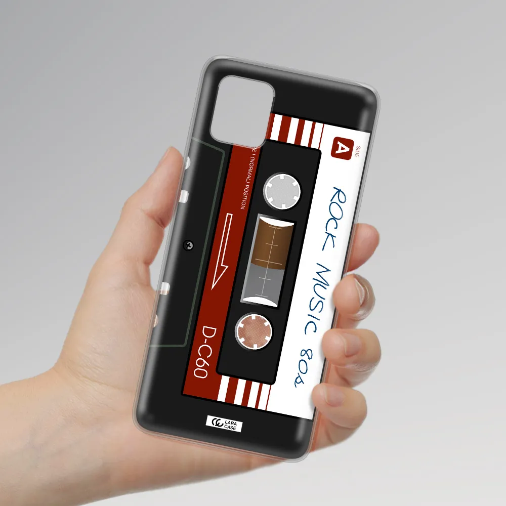 Ruck Music Cassette Samsung Note 10 Lite Clear TPU Case