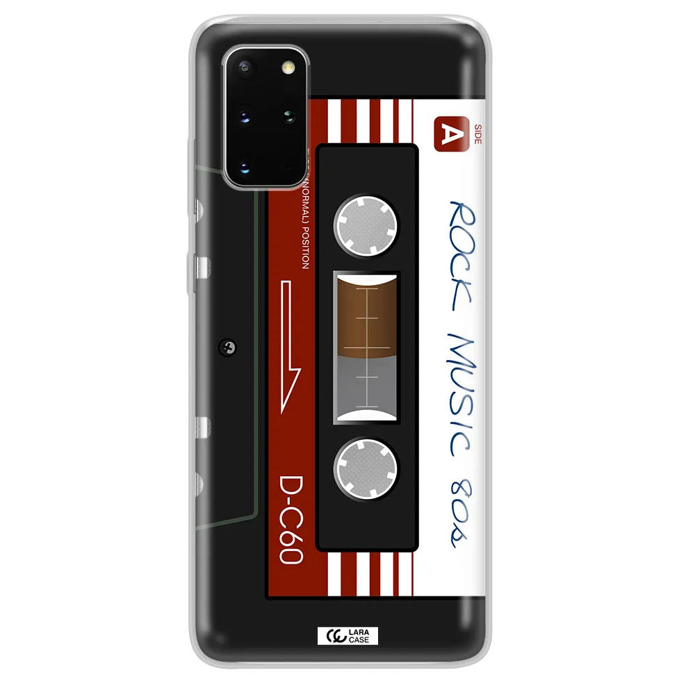 Ruck Music Cassette Samsung S 20 Plus Clear TPU Case