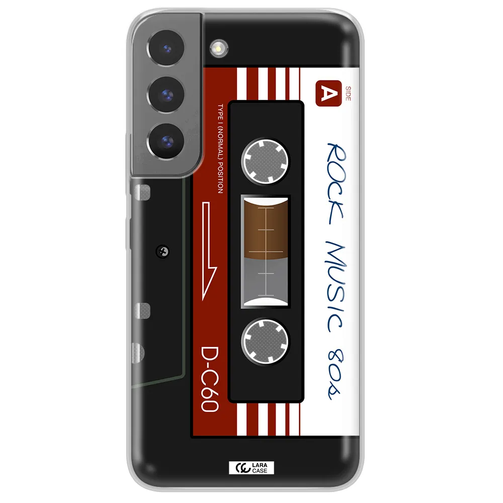 Ruck Music Cassette Samsung S 22 Clear TPU Case