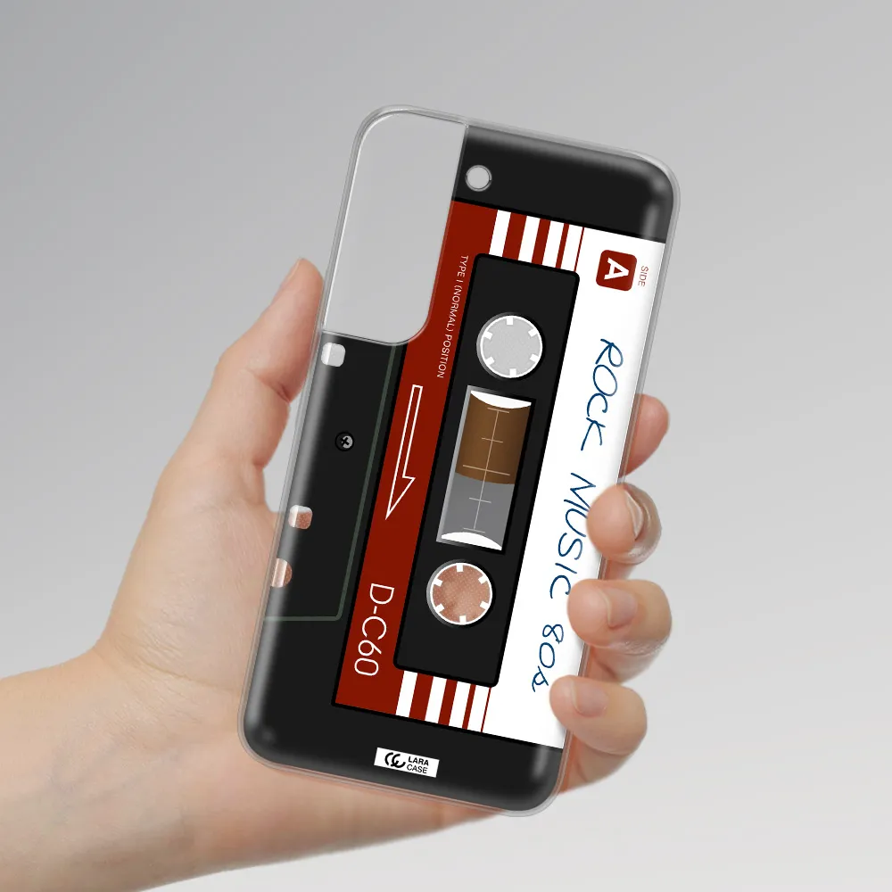 Ruck Music Cassette Samsung S 22 Plus Clear TPU Case