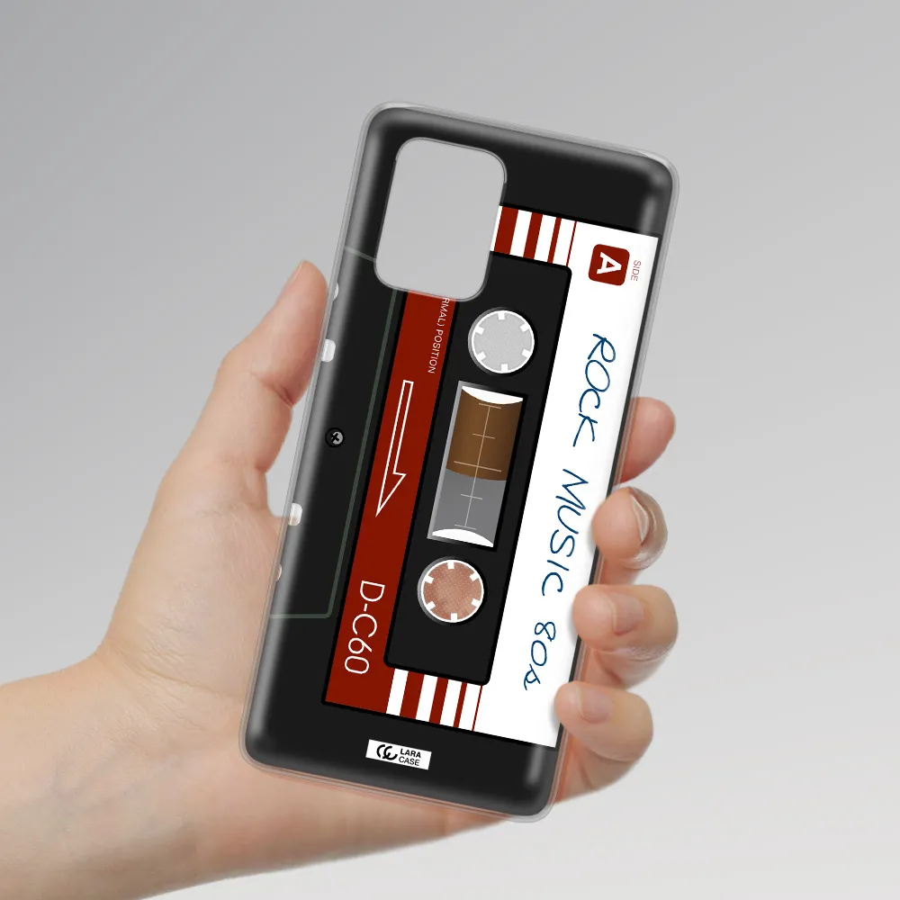 Ruck Music Cassette Samsung S10 Lite Clear TPU Case