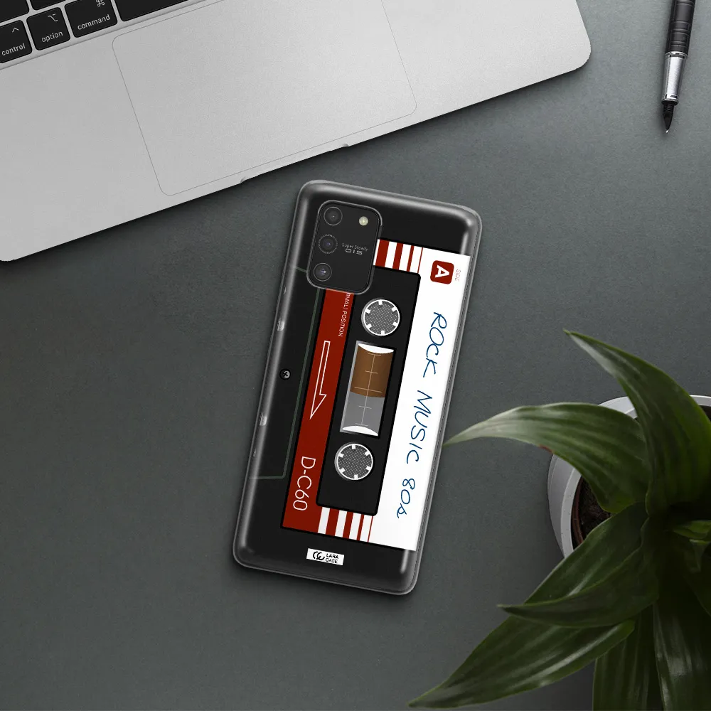Ruck Music Cassette Samsung S10 Lite Clear TPU Case