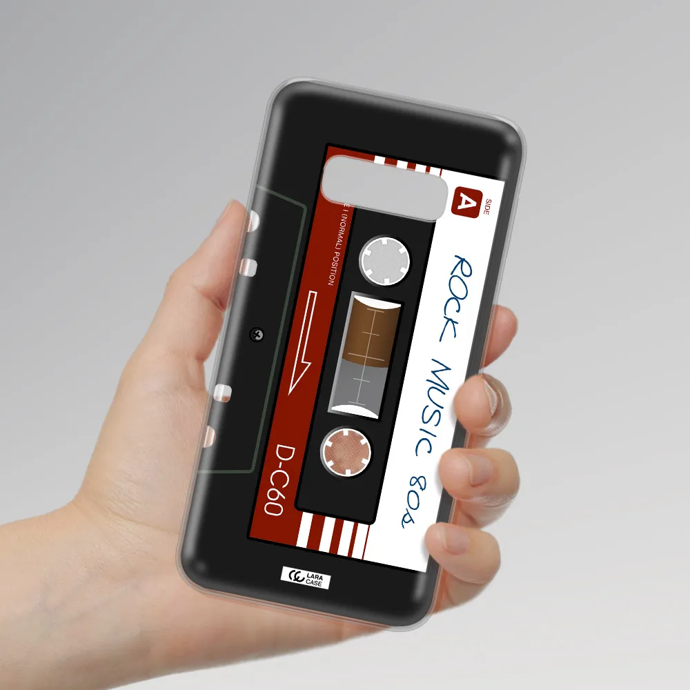 Ruck Music Cassette Samsung S10e Clear TPU Case