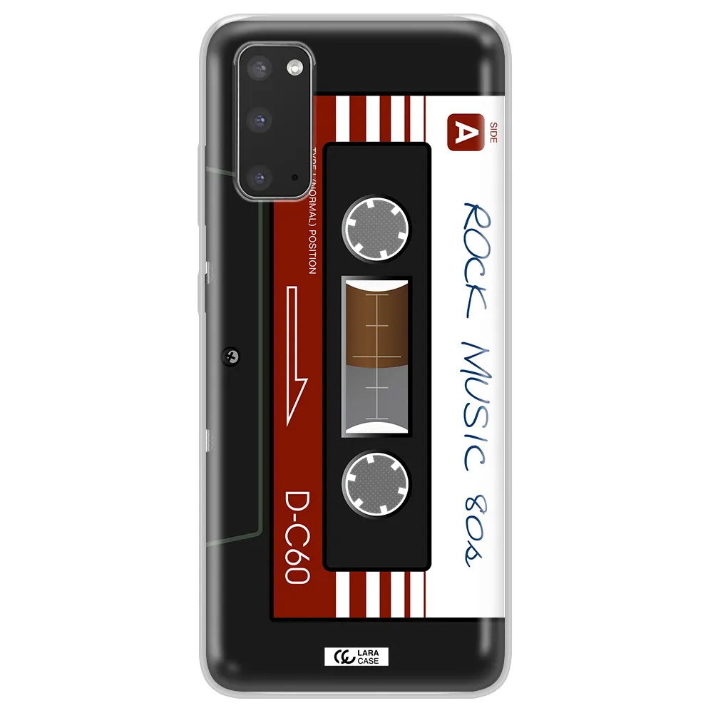 Ruck Music Cassette Samsung S20 Clear TPU Case