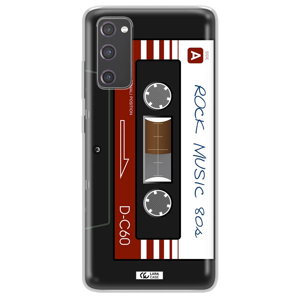 Ruck Music Cassette Samsung S20 Fe Clear TPU Case