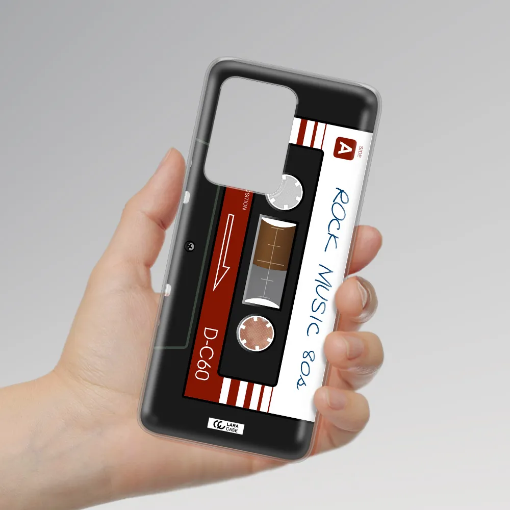 Ruck Music Cassette Samsung S20 Ultra Clear TPU Case