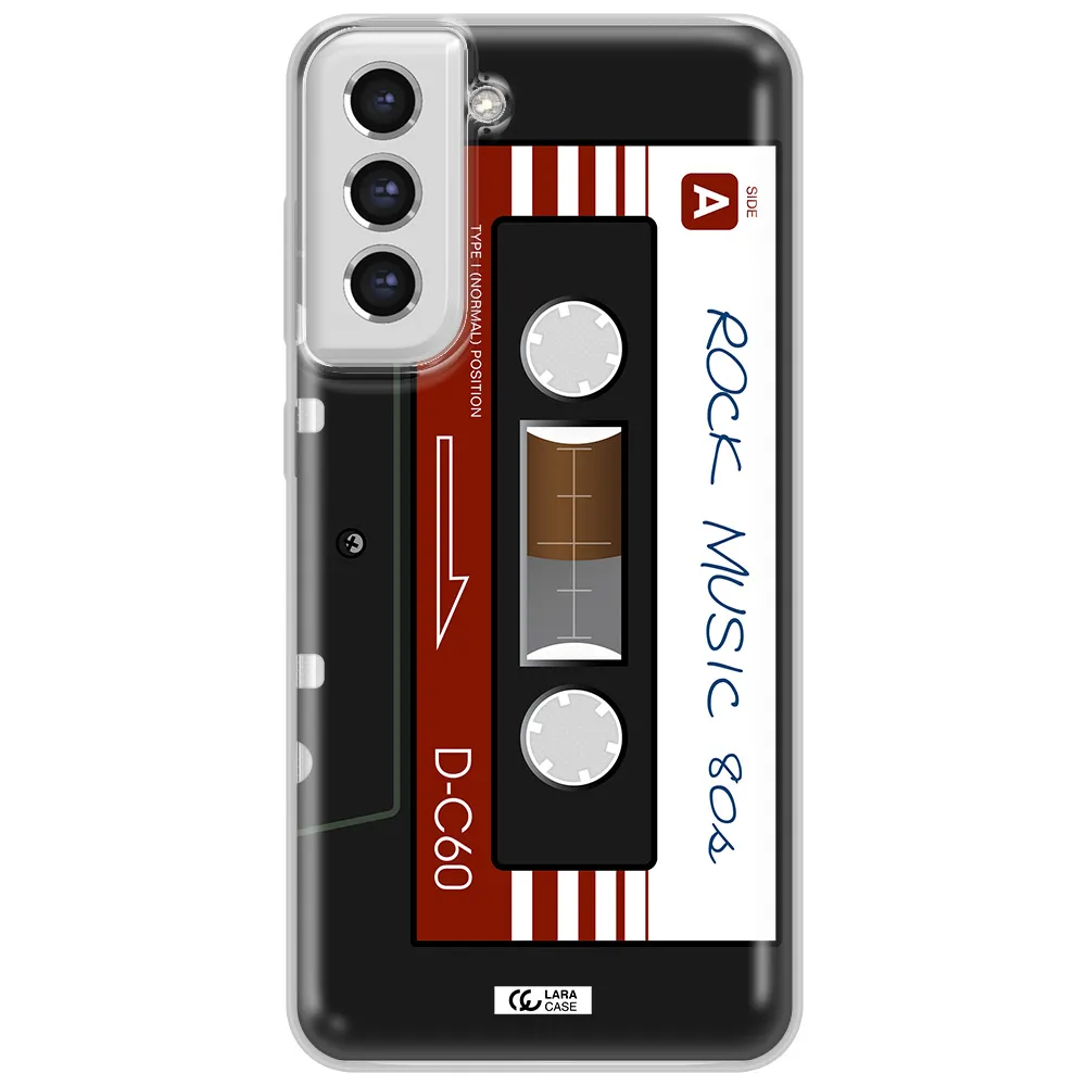 Ruck Music Cassette Samsung S21 Fe Clear Tpu Case