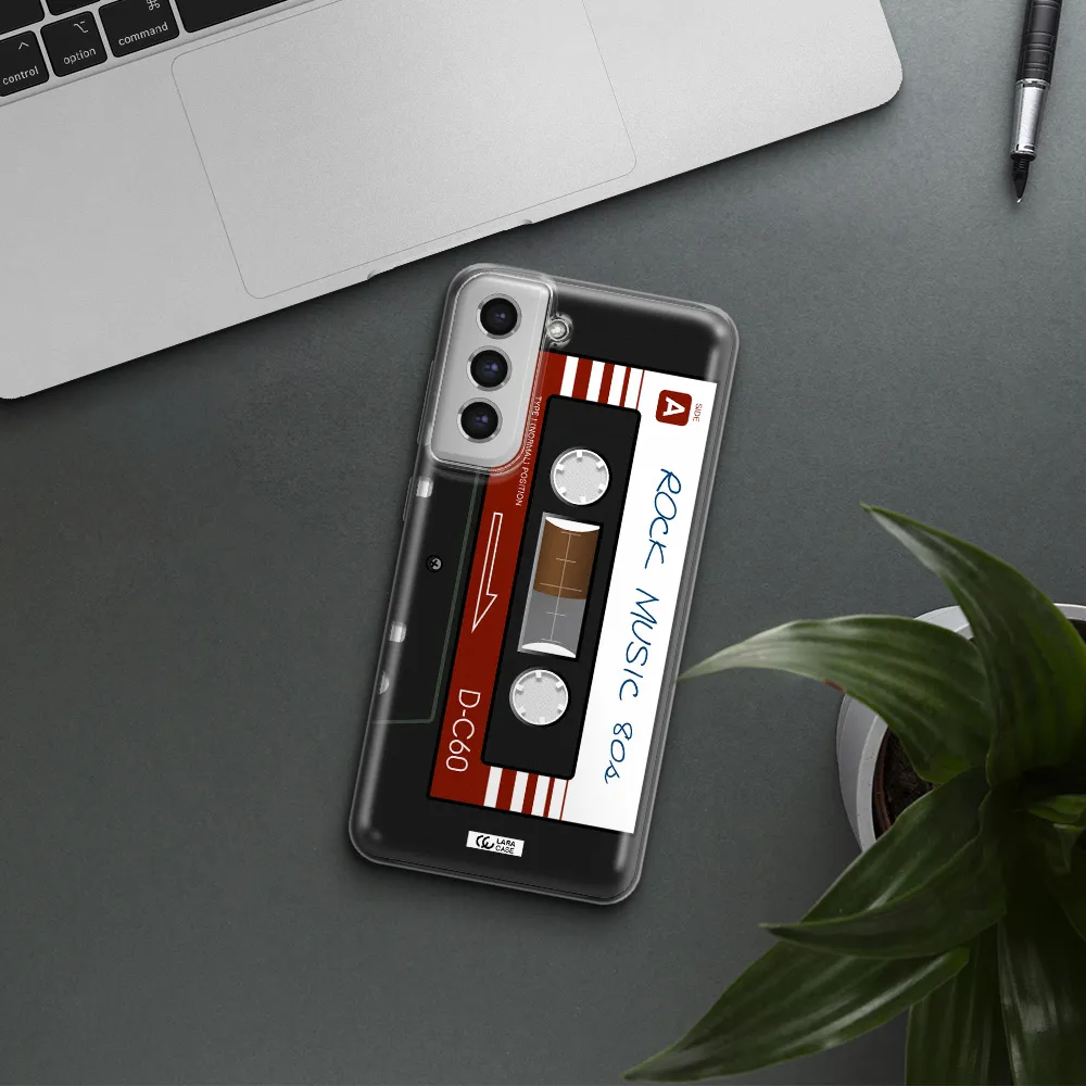 Ruck Music Cassette Samsung S21 Fe Clear Tpu Case