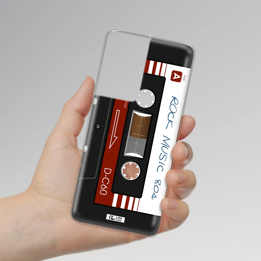 Ruck Music Cassette Samsung S21 Ultra Clear TPU Case