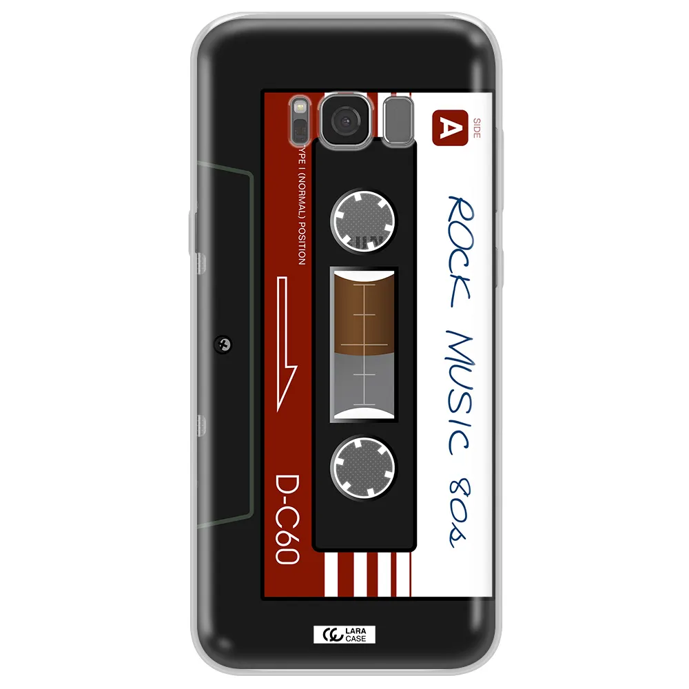 Ruck Music Cassette Samsung S8 Plus Clear TPU Case