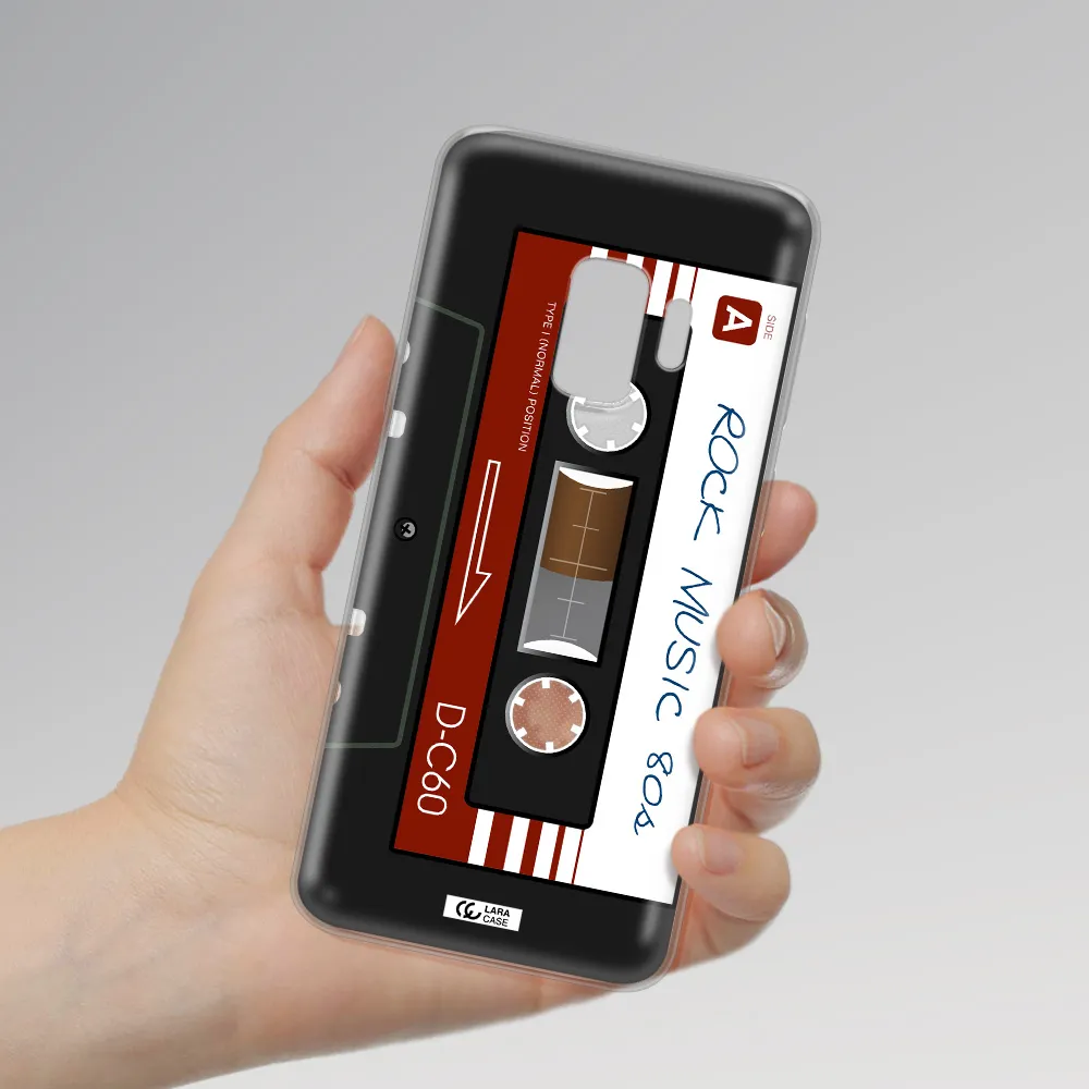 Ruck Music Cassette Samsung S9 Clear TPU Case