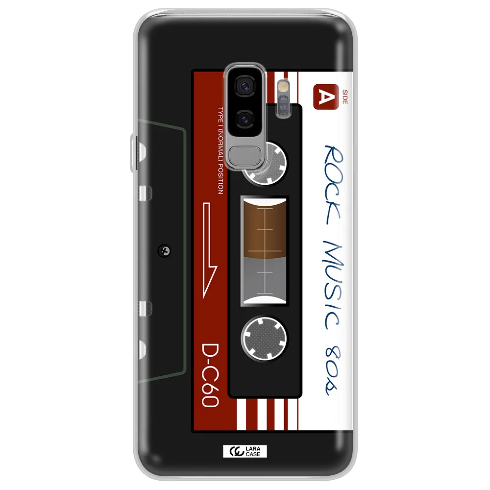 Ruck Music Cassette Samsung S9 Plus Clear TPU Case