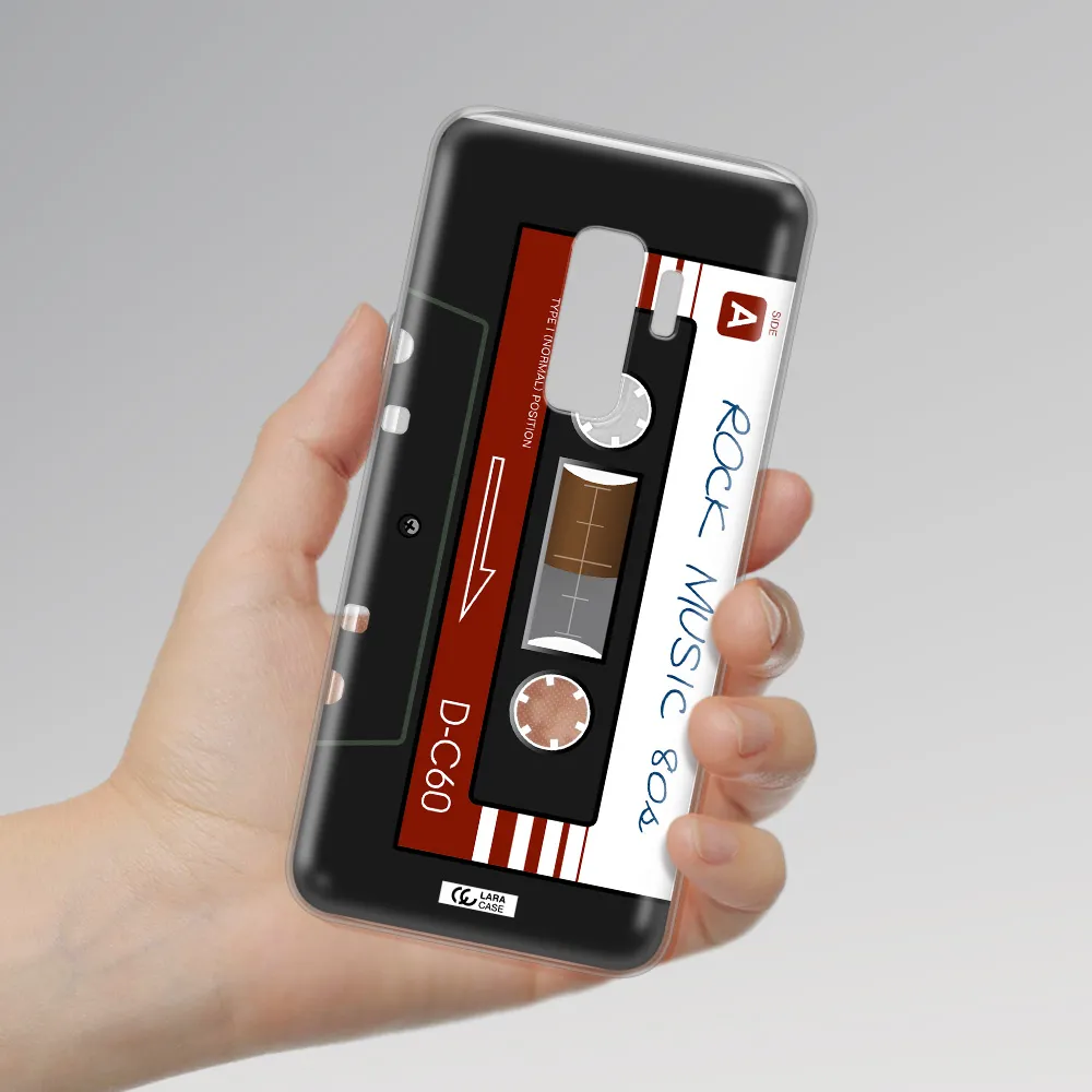 Ruck Music Cassette Samsung S9 Plus Clear TPU Case