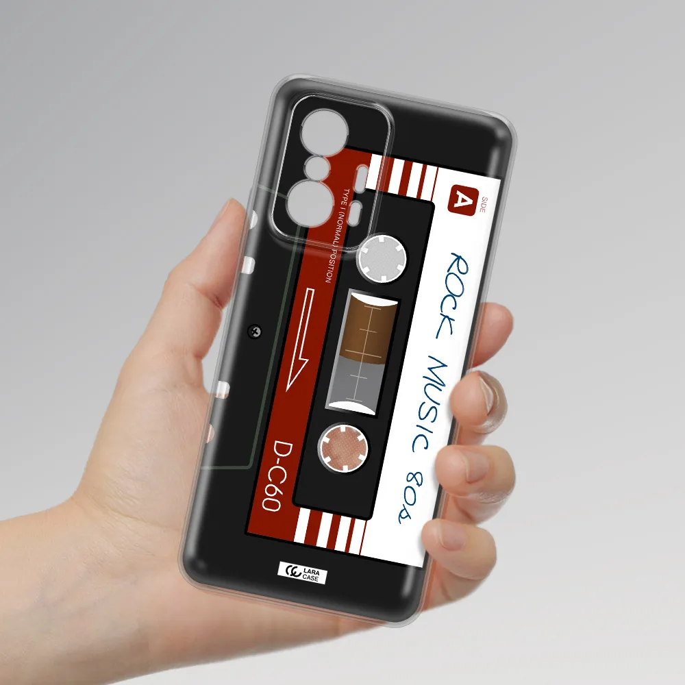 Ruck Music Cassette Xiaomi 11T Clear Tpu Case
