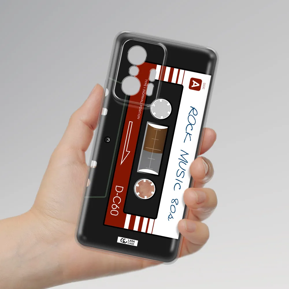 Ruck Music Cassette Xiaomi 11T Pro Clear Tpu Case