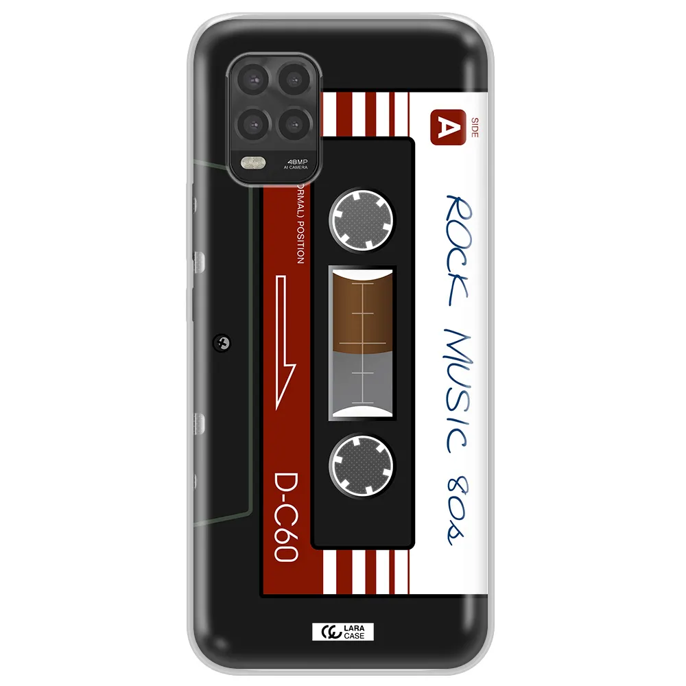 Ruck Music Cassette Xiaomi Mi 10 Lite Clear TPU Case