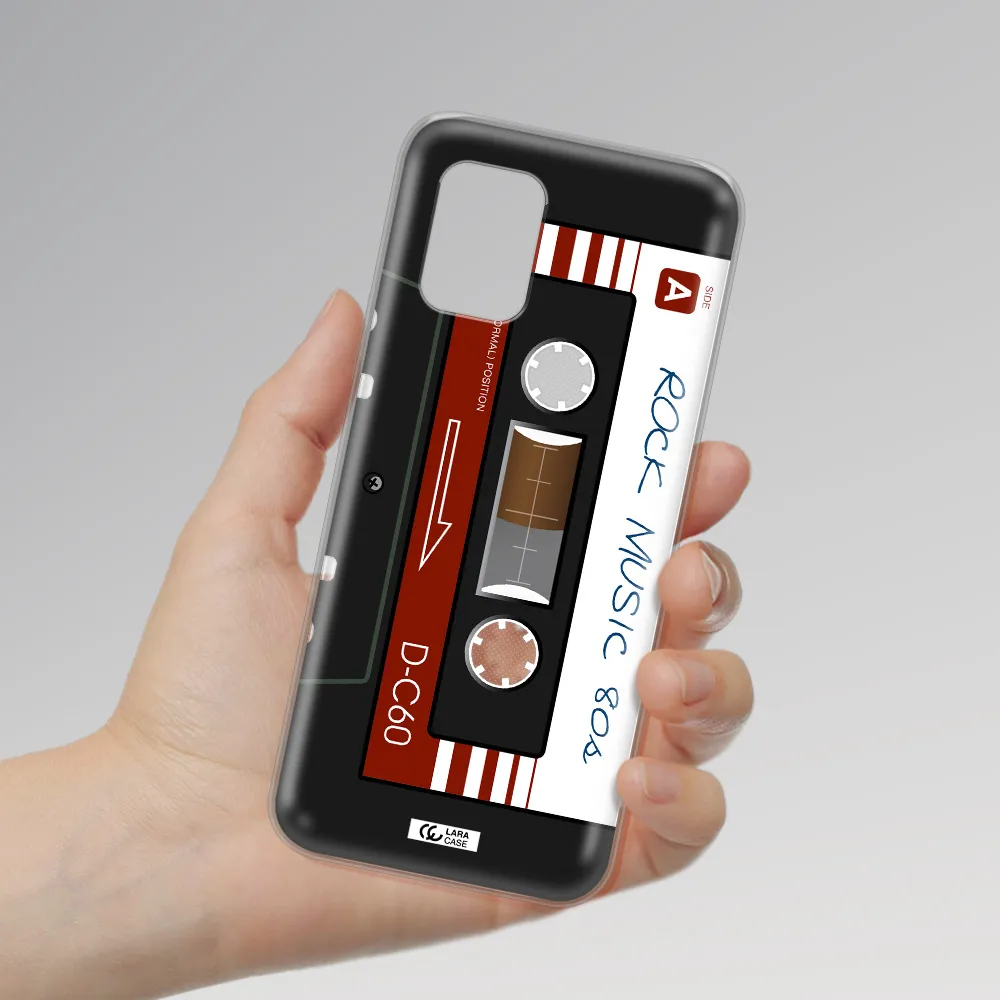 Ruck Music Cassette Xiaomi Mi 10 Lite Clear TPU Case