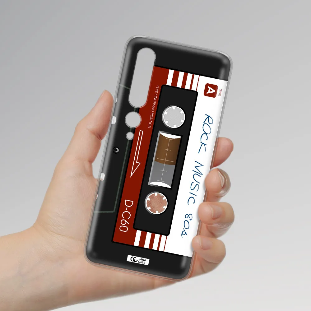 Ruck Music Cassette Xiaomi Mi 10 Pro Clear TPU Case