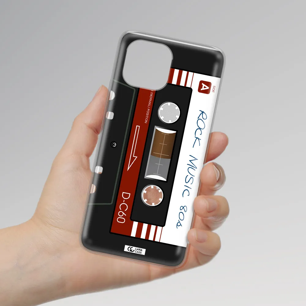 Ruck Music Cassette Xiaomi Mi 11 Lite Clear TPU Case