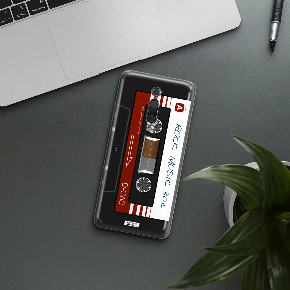 Ruck Music Cassette Xiaomi Mi 9T Clear TPU Case