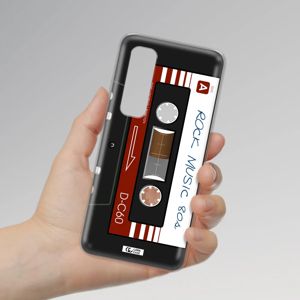 Ruck Music Cassette Xiaomi Mi Note 10 Lite Clear TPU Case