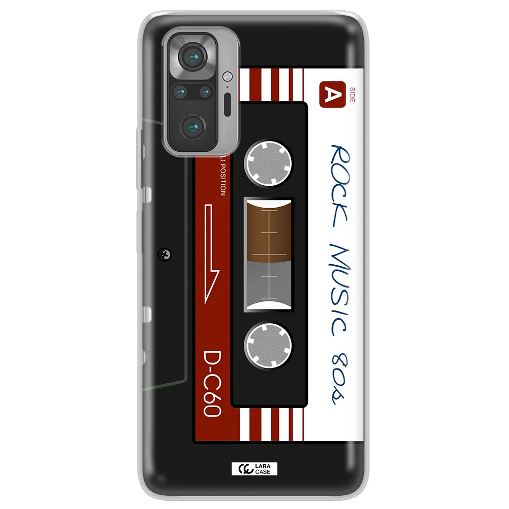 Ruck Music Cassette Xiaomi Note 10 Pro Clear TPU Case