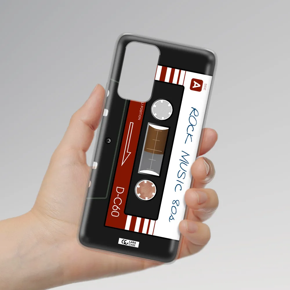 Ruck Music Cassette Xiaomi Note 10 Pro Clear TPU Case