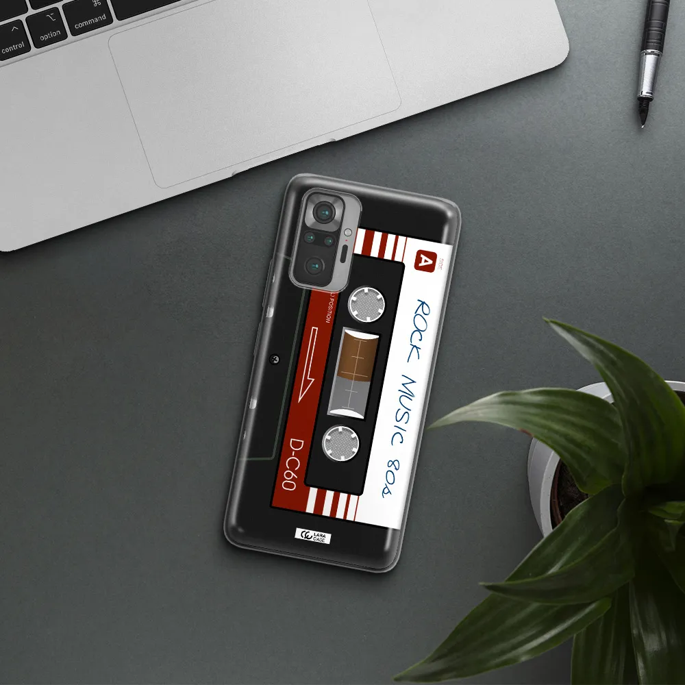 Ruck Music Cassette Xiaomi Note 10 Pro Clear TPU Case