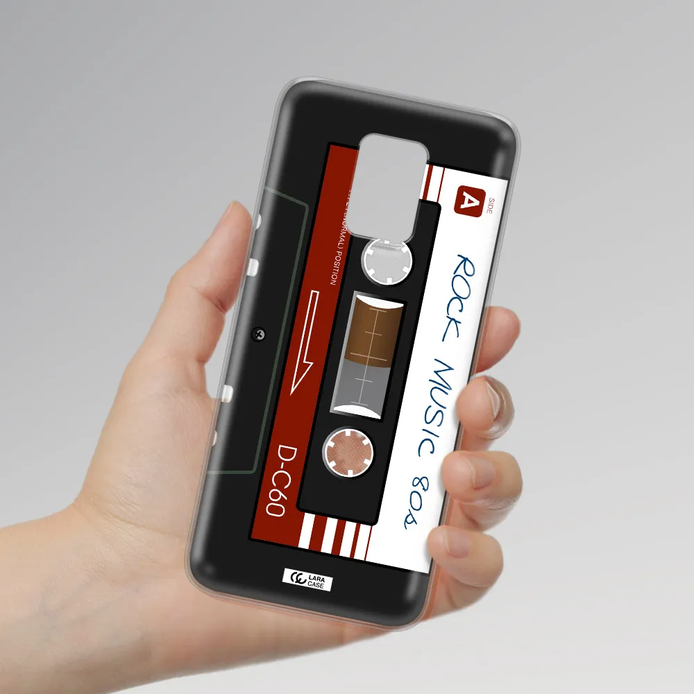 Ruck Music Cassette Xiaomi Note 9S Clear TPU Case