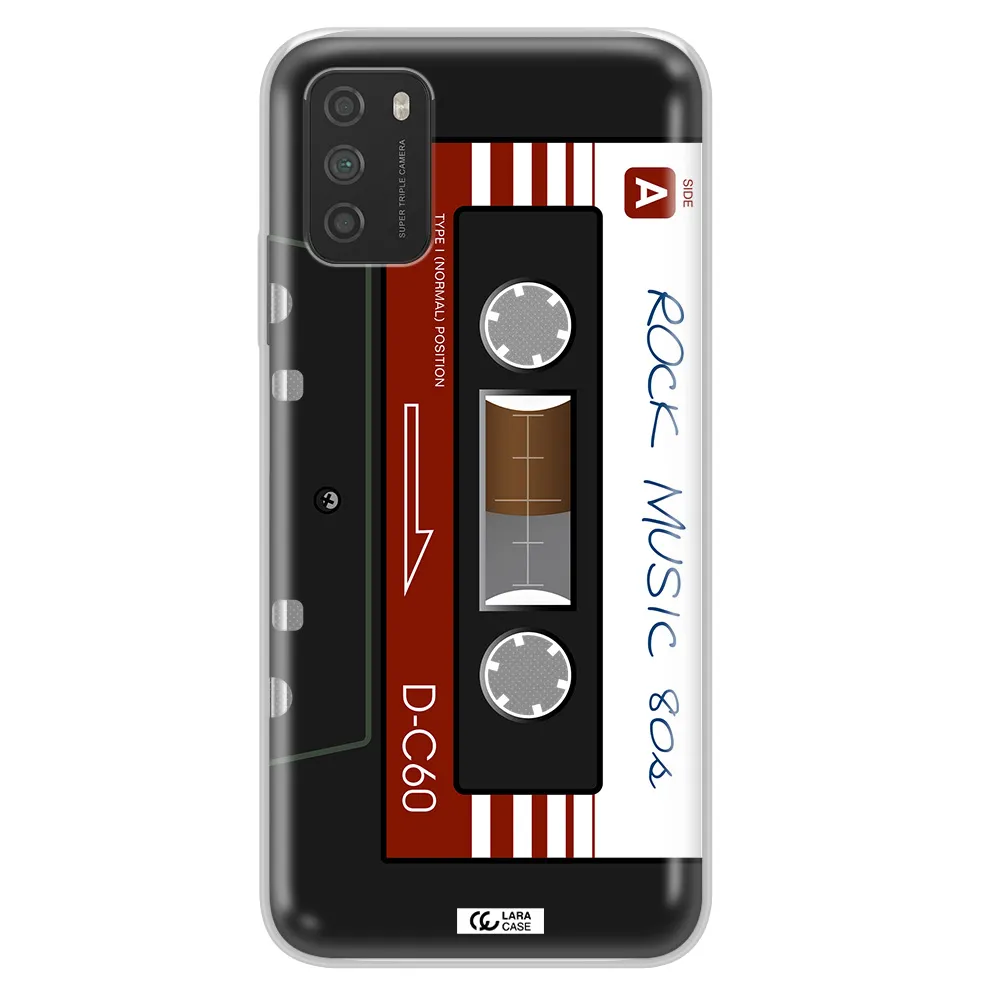 Ruck Music Cassette Xiaomi Poco M3 Clear TPU Case