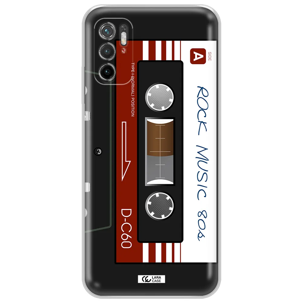 Ruck Music Cassette Xiaomi Poco M3 Pro Clear Tpu Case