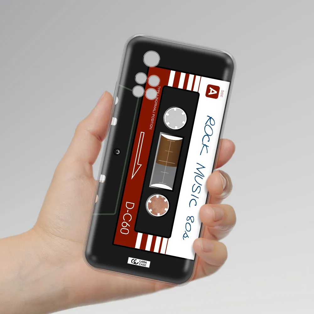 Ruck Music Cassette Xiaomi Poco M4 Pro 4G Clear Tpu Case