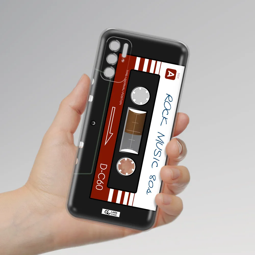 Ruck Music Cassette Xiaomi Poco M4 Pro 5G Clear Tpu Case