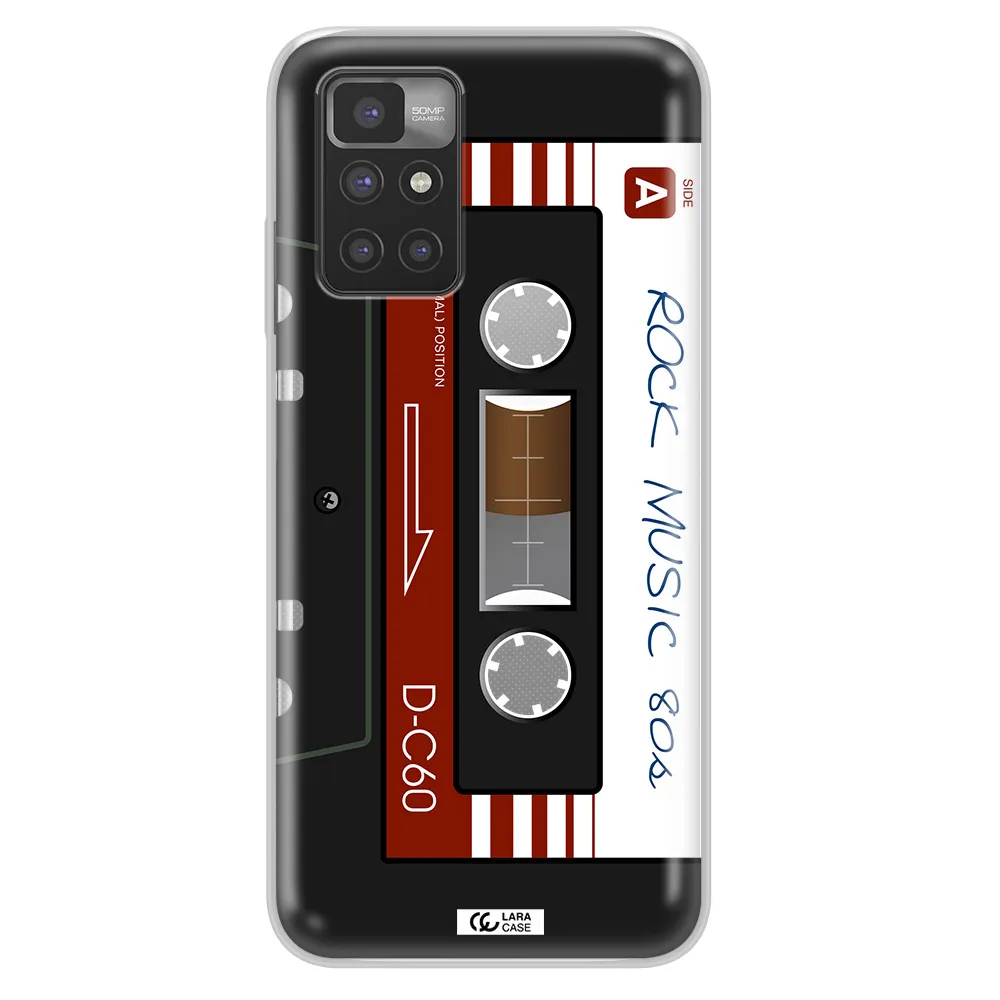 Ruck Music Cassette Xiaomi Redmi 10 Clear TPU Case
