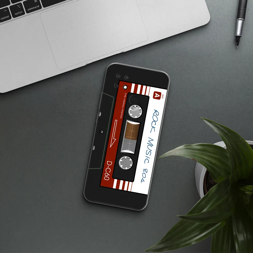 Ruck Music Cassette Xiaomi Redmi 10C Clear TPU Case