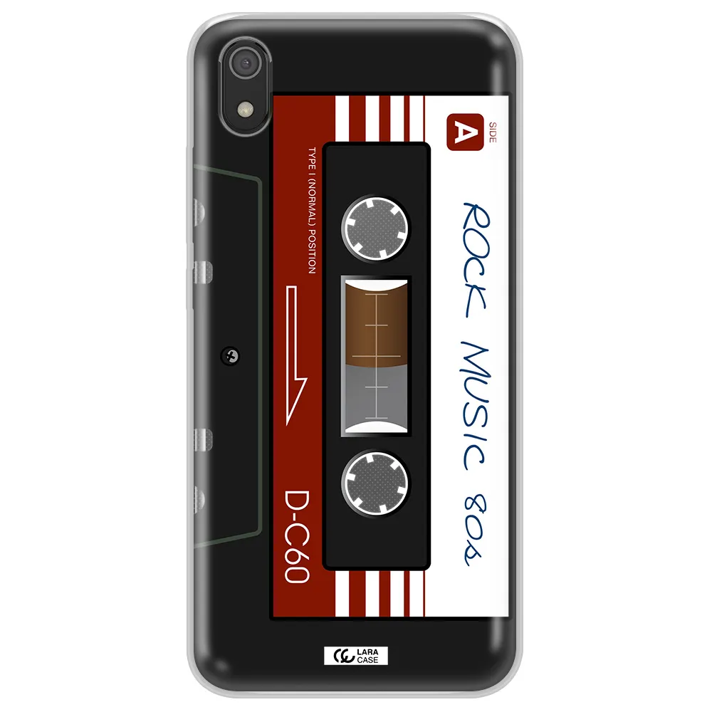Ruck Music Cassette Xiaomi Redmi 7A Clear TPU Case
