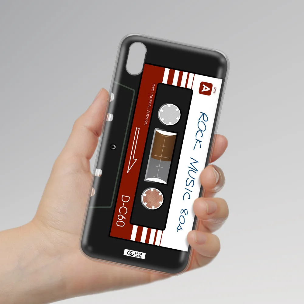 Ruck Music Cassette Xiaomi Redmi 7A Clear TPU Case