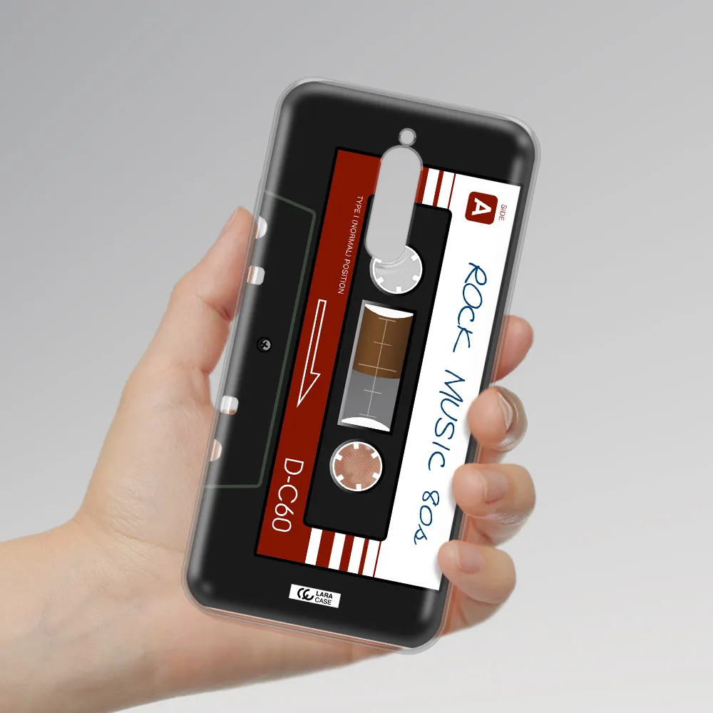 Ruck Music Cassette Xiaomi Redmi 8 Clear Tpu Case
