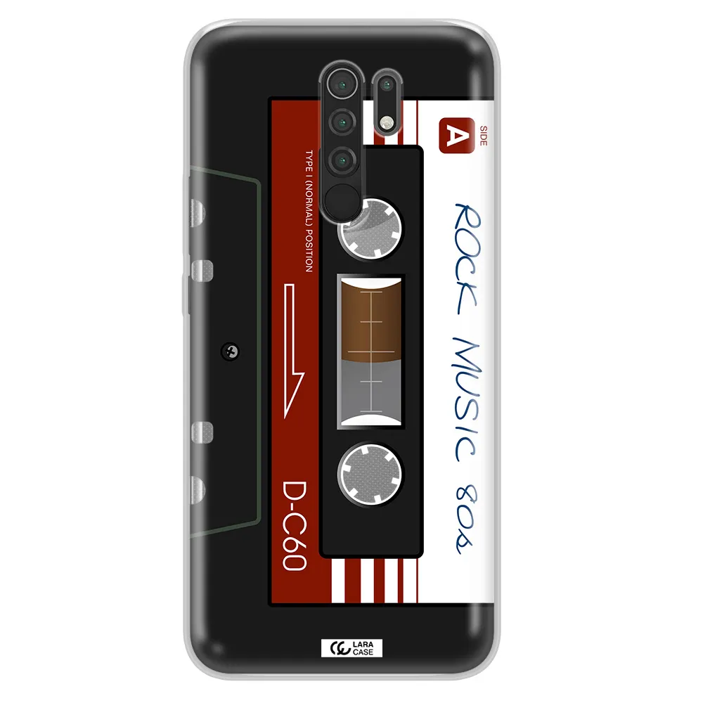 Ruck Music Cassette Xiaomi Redmi 9 Clear TPU Case