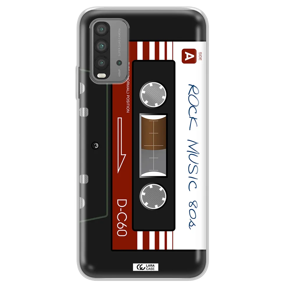 Ruck Music Cassette Xiaomi Redmi 9T Clear TPU Case