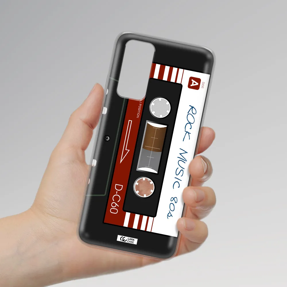 Ruck Music Cassette Xiaomi Redmi Note 11 Clear TPU Case