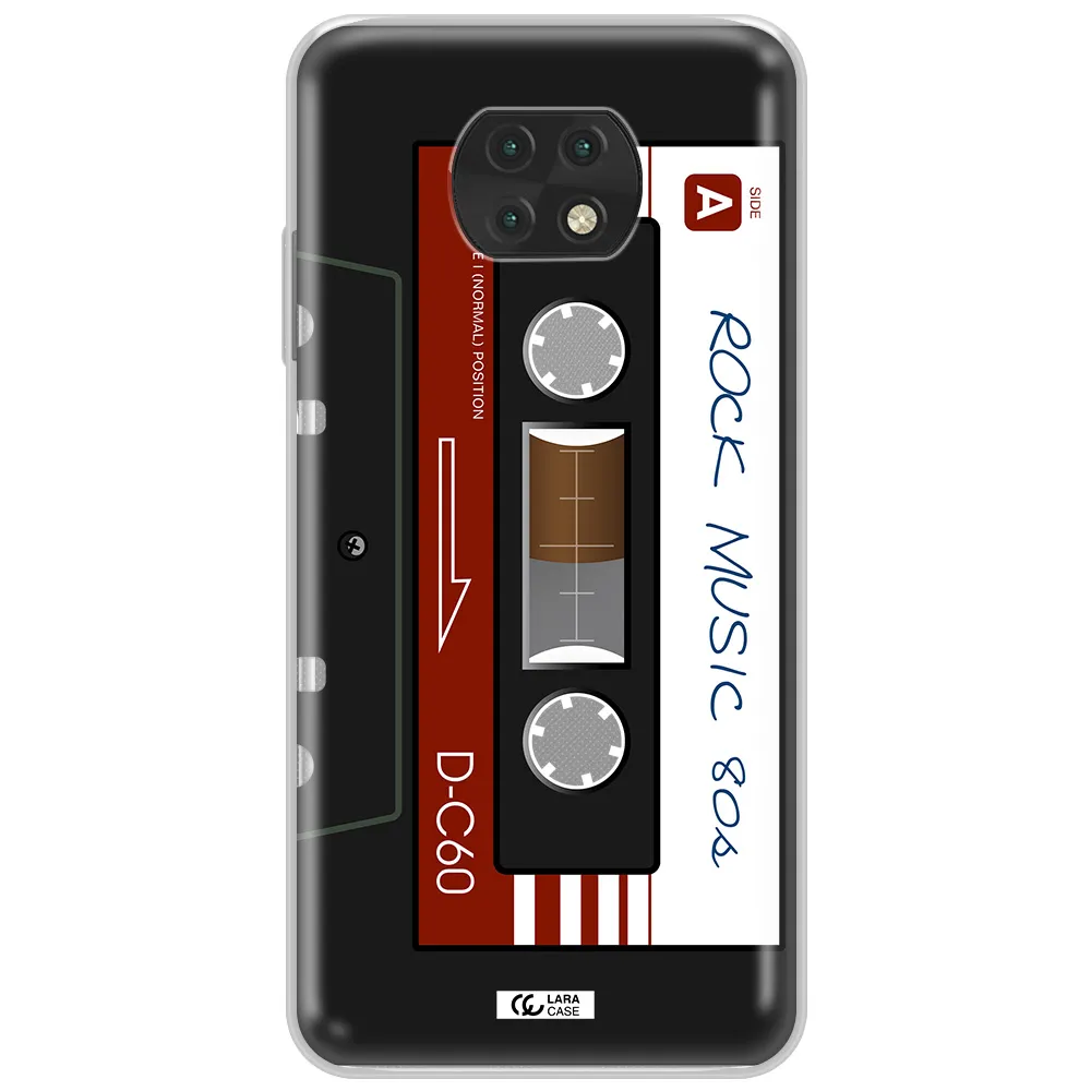 Ruck Music Cassette Xiaomi Redmi Note 9T Clear Tpu Case