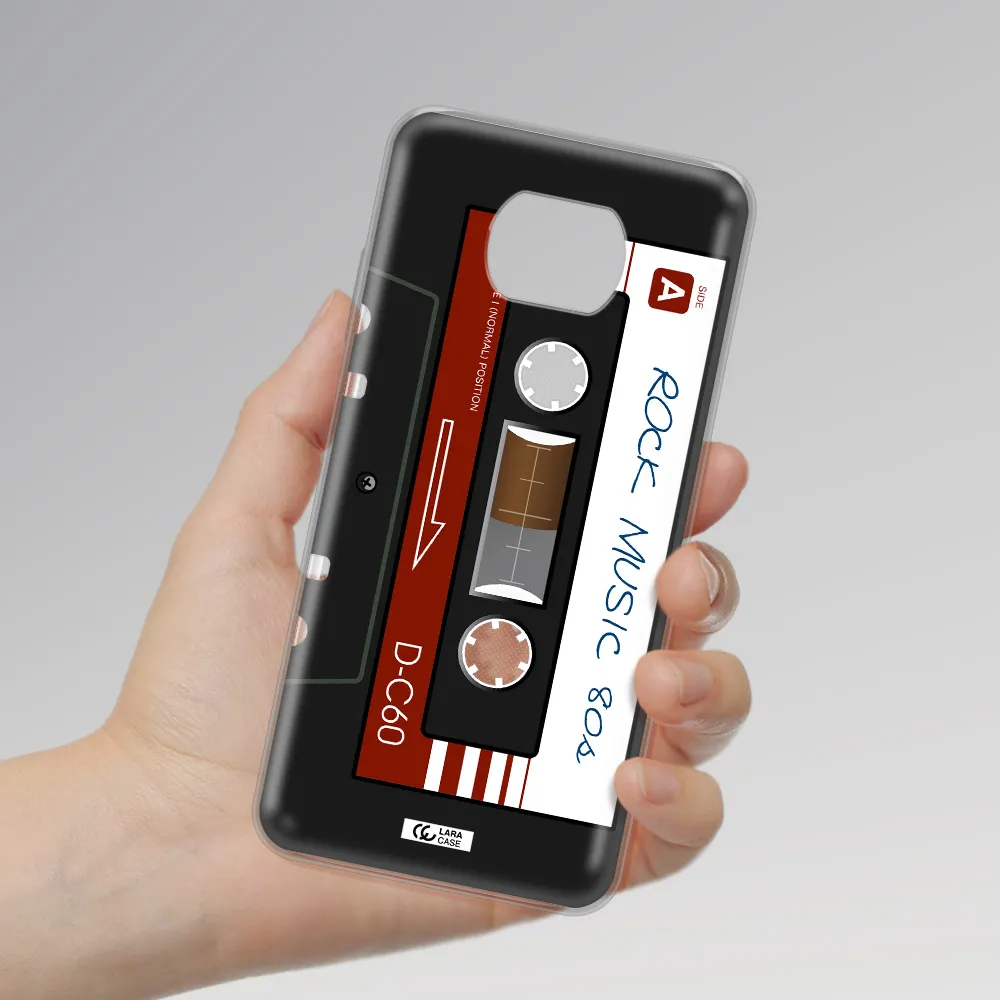 Ruck Music Cassette Xiaomi Redmi Note 9T Clear Tpu Case