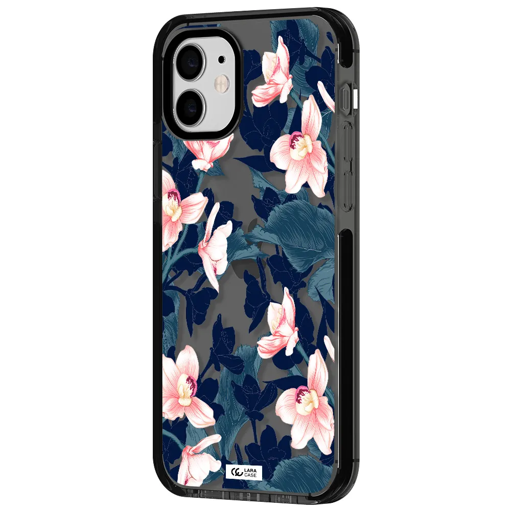 Orchid Apple iPhone 11 impact Smoke Black Case