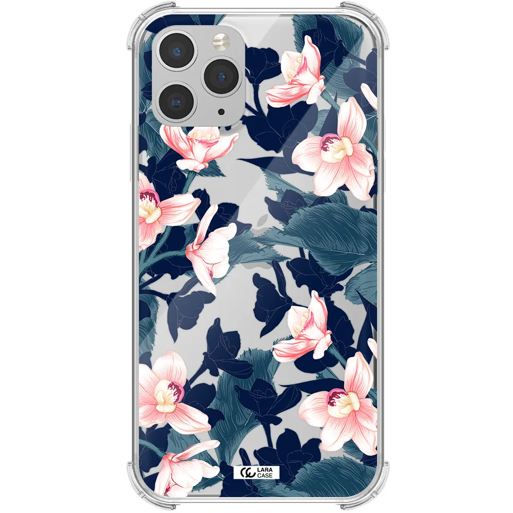 Orchid Apple iPhone 11 pro Clear PC Case