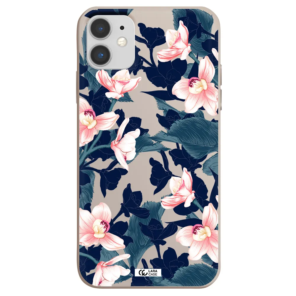 Orchid Apple iPhone 11 Silicone Stone Case
