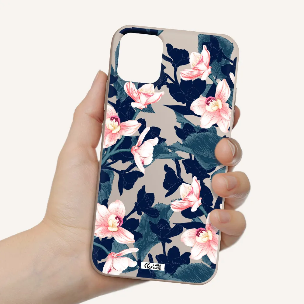 Orchid Apple iPhone 11 Silicone Stone Case